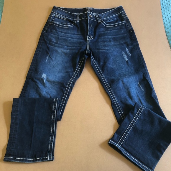 Double Dyed Other - Double Dyed Straight Leg Jeans